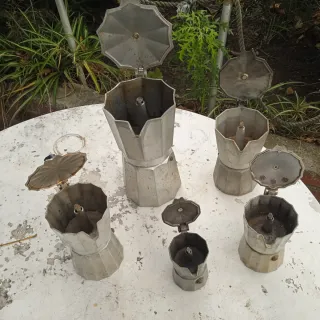 Cafeteras de aluminio