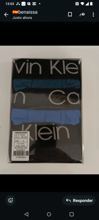 Calzoncillos Calvin Klein Boxer Hombre Packs de 6.