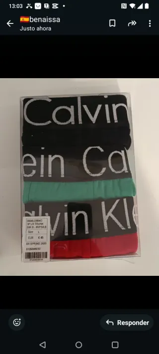 Calzoncillos Calvin Klein Boxer Hombre Packs de 6.