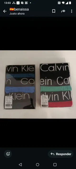 Calzoncillos Calvin Klein Boxer Hombre Packs de 6.