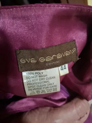 Abito da cerimonia Eva Garavani taglia 44