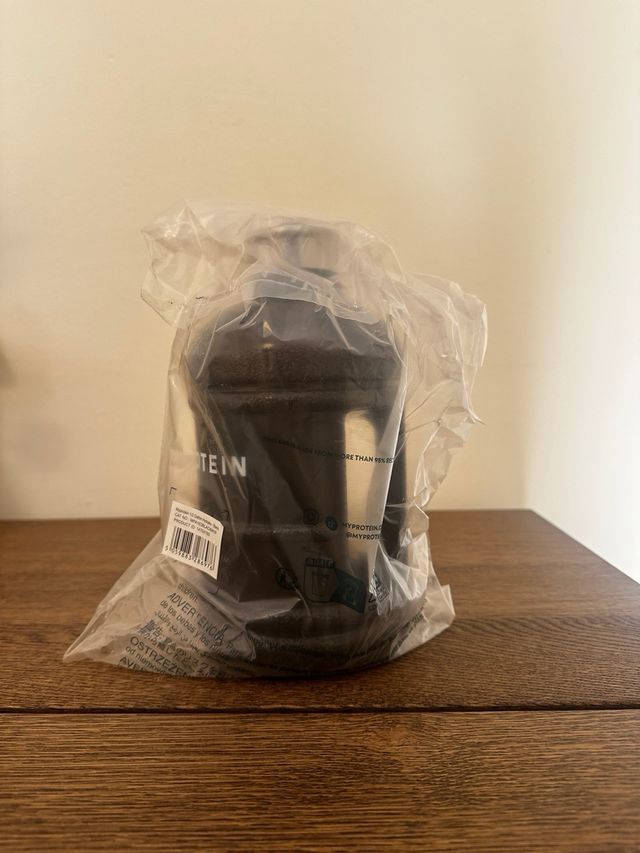 Vaso batido Myprotein negro