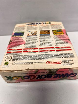 Nintendo Game Boy Color Rosa.