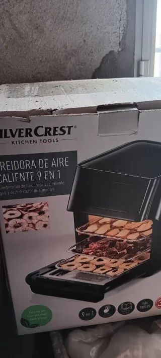 Freidora Aire Caliente SilverCrest 9 en 1