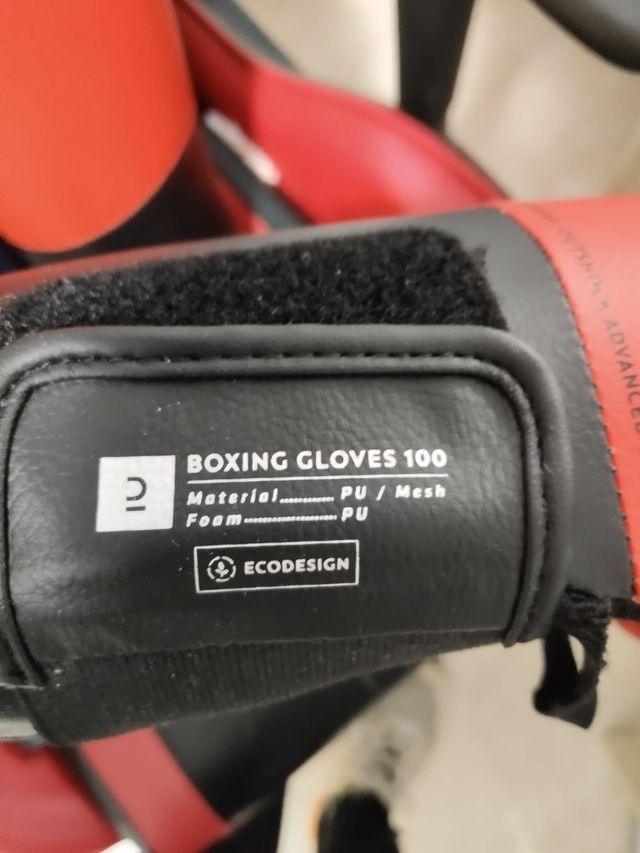 Guantes de Boxeo Outshock Rojos