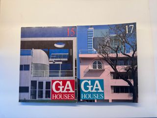 2 Revistas “GA HOUSES” (Global Architecture)