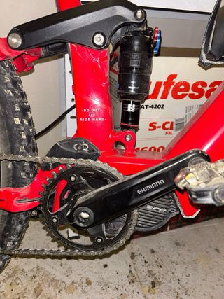 Bicicleta Eléctrica Roja