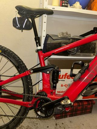 Bicicleta Eléctrica Roja