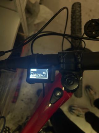 Bicicleta Eléctrica Roja