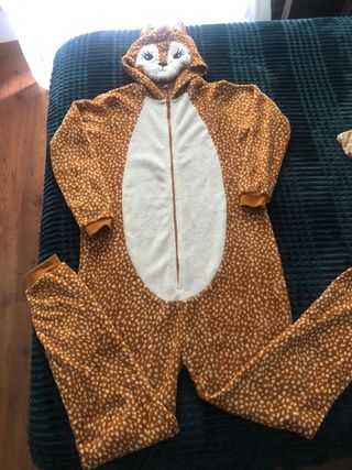 Pijama mono ciervo talla M