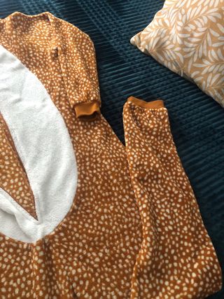 Pijama mono ciervo talla M