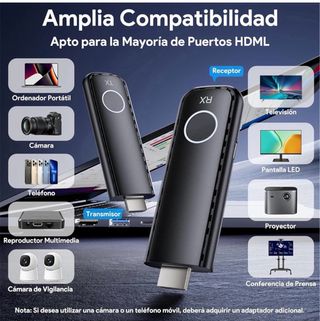 Aceele G57 Transmisor y Receptor HD Inalámbrico