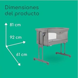Mini cuna con colchón