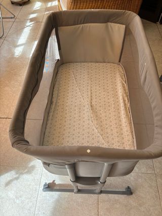 Mini cuna con colchón