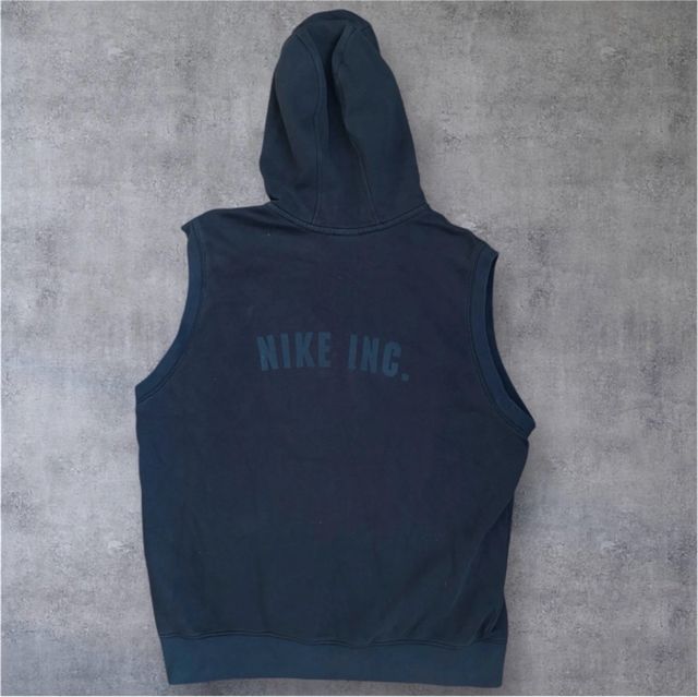 Gilet con cappuccio Nike vintage blu