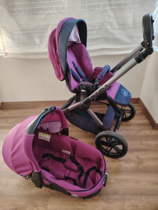 Carrito + capazo Jane Muum duo + Bolso a juego