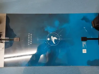 Tabla Snowboard Burton y Fijaciones Salomon.