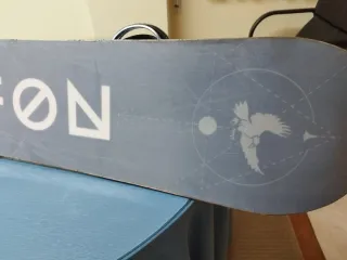Tabla Snowboard Burton y Fijaciones Salomon.