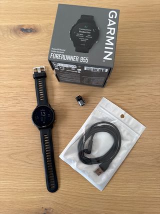 Garmin Forerunner 955 Negro, impoluto.