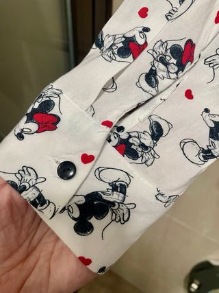 Camisa Estampada Mickey Mouse