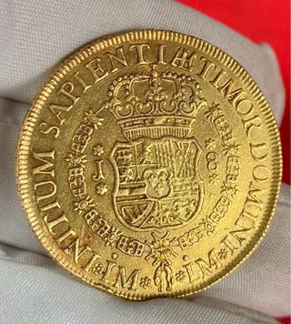 8 Escudos Fernando VI 1751 Lima