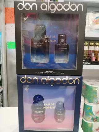 Don Algodon Set Perfume Hombre y Mujer Nuevo