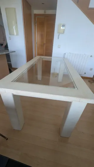 Mesa Comedor Cristal 180x90x76