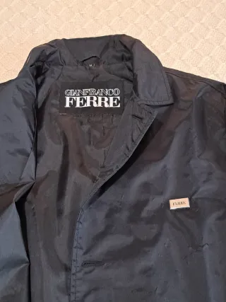 Giaccone uomo Gianfranco Ferré nero