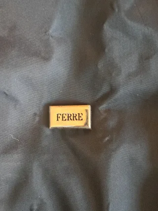 Giaccone uomo Gianfranco Ferré nero