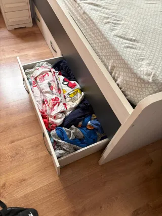 Cama nido con cajones