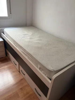 Cama nido con cajones