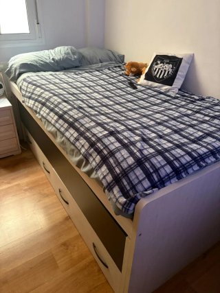OFERTÓN.:Cama nido con cajones. Incluye un co