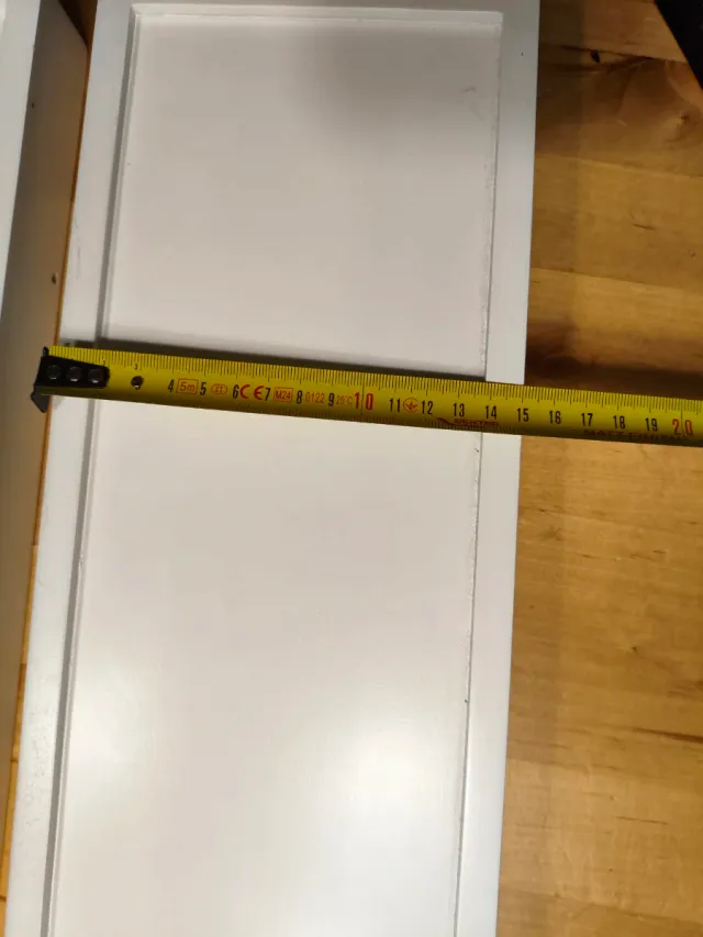 Estantes de pared blancos (madera)