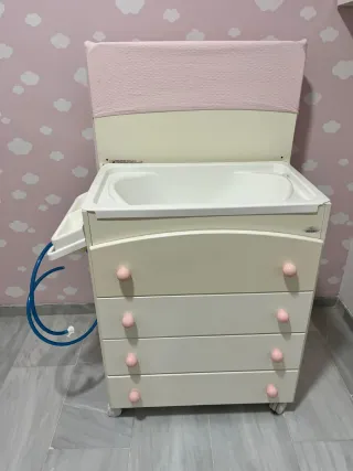 Bañera cómoda cambiador Micuna 4 cajones