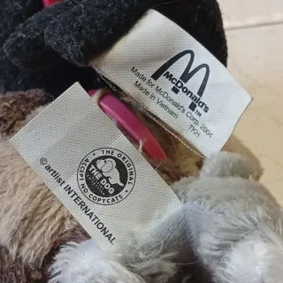 3 Peluche Vintage The Dog 2004 McDonald's