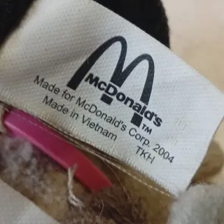 3 Peluche Vintage The Dog 2004 McDonald's