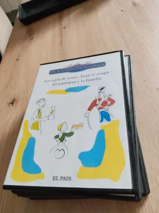 DVD Infantil Christian Andersen (8 Tomos)24 cuento