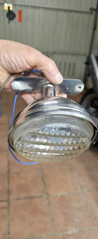 Foco Halógeno Acero Inox 12V Ajustable