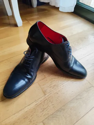 Zapatos de vestir negros para hombre