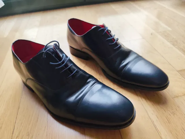 Zapatos de vestir negros para hombre