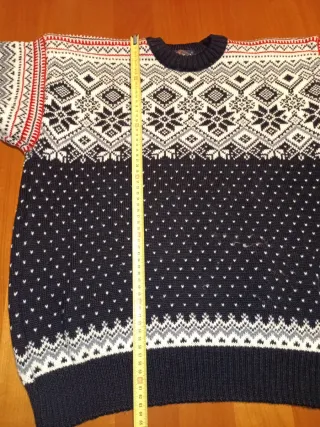 Maglione Norvegese 100% lana Made in Italy L/XL