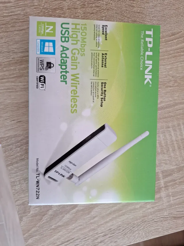 Adaptador USB WiFi TP-Link 150Mbps N