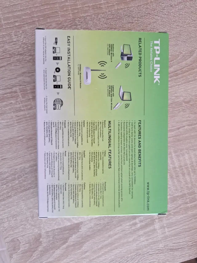 Adaptador USB WiFi TP-Link 150Mbps N