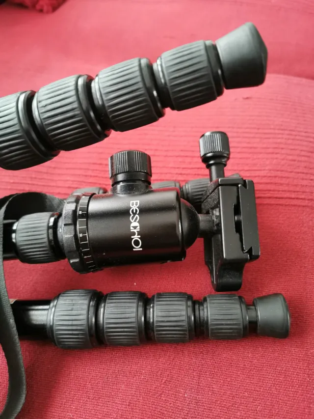 Trípode Beschol M255 Aluminio Viaje Rótula 360