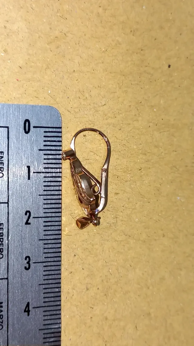 Pendientes vintage oro 18k