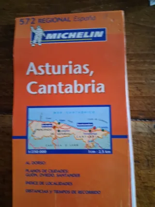 Asturias, Cantabria guía de carreteras Michelin