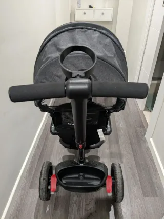 Triciclo Prémaman Triky 5 en 1 Gris/Neg