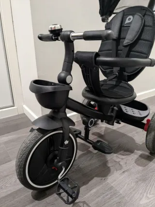 Triciclo Prémaman Triky 5 en 1 Gris/Neg