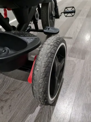 Triciclo Prémaman Triky 5 en 1 Gris/Neg