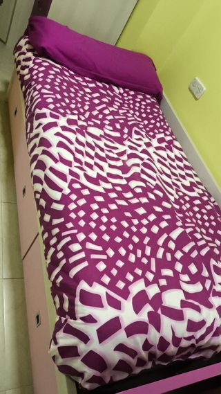 Cama 90 con cajones + Colchón